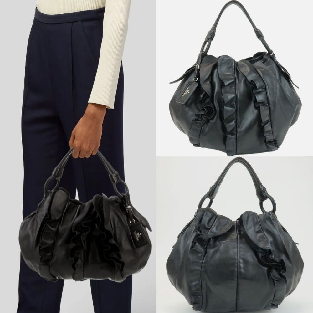 💎✨BEAUTIFUL✨💎 Authentic PRADA Ruffle Shoulder Bag